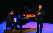 Ian Millar (Saxophone) and Dominic Spencer (piano)