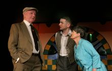 A scene from Chic Murray, a Funny Place for a Window, (photo credit, Leslie Black)