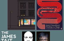 Keith Ridgeway and Amit Chaudhuri, 2022 winners of the James Tait Black prizes