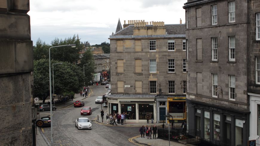 Stockbridge - view of NW Circus Place