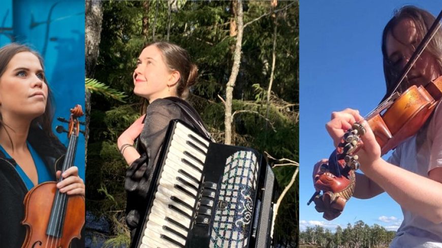 Image of Kristina, Anna & Rose - two fiddlers and an accordionist